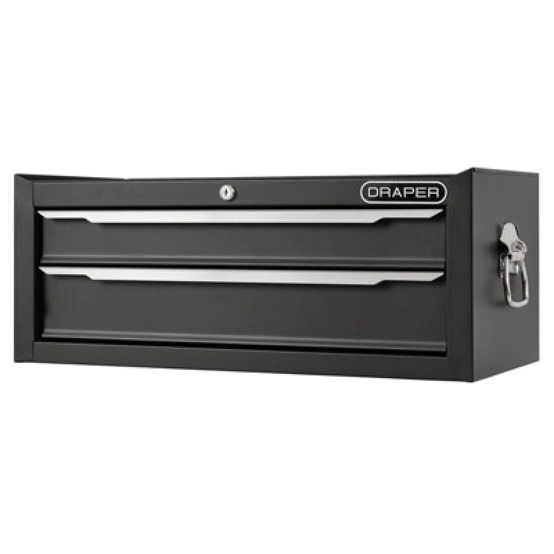 Image of Draper 2 Drawer Mid Tool Chest Black 30763