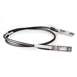 Image of HPE X242 10G SFP+ 1m coaxial cable SFP+ Direct Attach Copper Black
