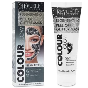 Image of Revuele Glitter Mask - Black