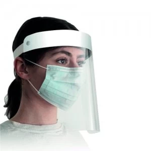 Image of Superguardpro Visor White Pack of 4 WX07663