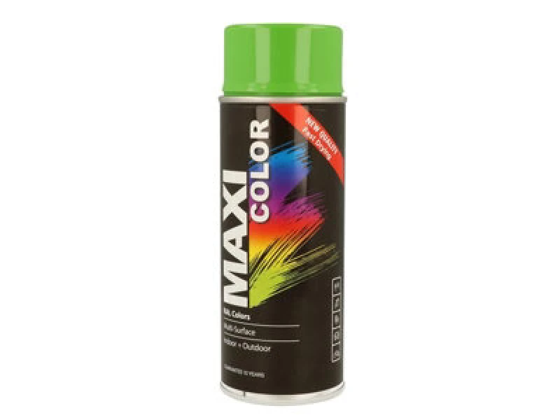 Image of Maxicolor Mx6018 Maxicolor Spray Gloss Yellow Green Ral6018 400Ml Mxcmx6018