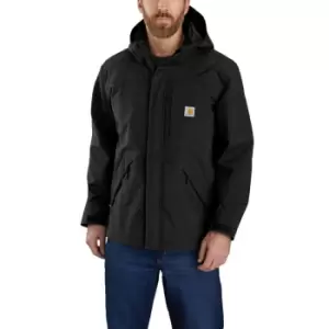 Image of Carhartt Mens Shoreline Waterproof Breathable Rain Jacket S - Chest 34-36' (86-91cm)