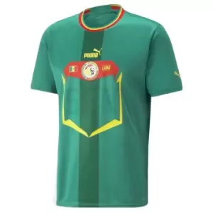 Image of Puma Senegal Away Shirt 2022 2023 Adults - Green