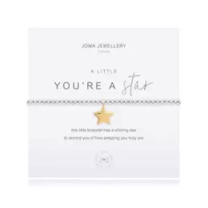 Image of A Little You're A Star Silver Bracelet 17.5cm Bracelet 4084