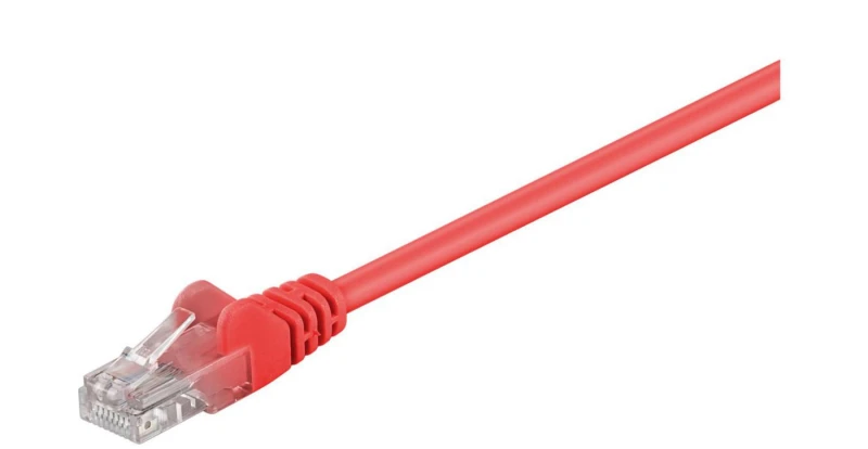 Image of Microconnect B-UTP502R networking cable Red 2m Cat5e U/UTP (UTP)
