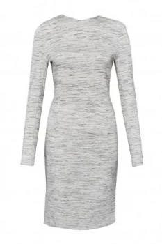 Image of French Connection Lula Stretch Bodycon Dress Grey