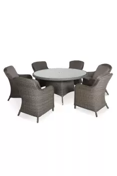 Image of Paris 6 Seater Imperial Dining Set