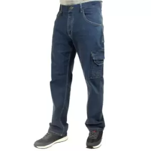 Image of Lee Cooper Stretch Carpenter Jeans Mens - Blue