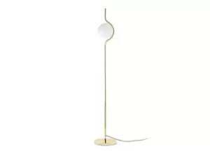 Image of Le Vita LED Floor Lamp Gold Dimmable 6W 2700K