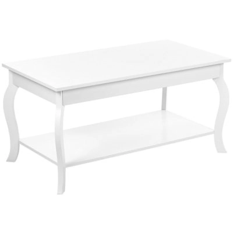 Image of Beliani Coffee Table Hartford White