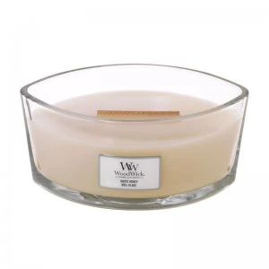 Image of WoodWick White Honey Ellipse Candle 453.6g