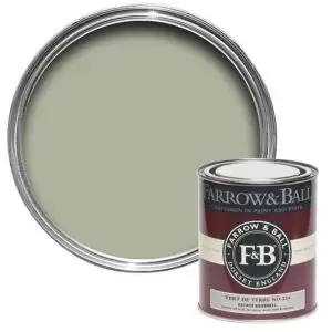 Image of Farrow & Ball Estate Vert De Terre No. 234 Eggshell Paint, 750Ml