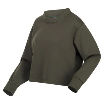 Image of Regatta Jenkin Crew Neck Sweatshirt - Green