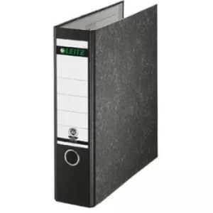 Image of Leitz Folder 1070 A4 Spine width: 80 mm Black Paste paper 2 brackets 10700000