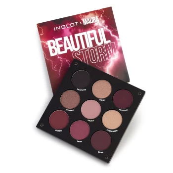 Image of Inglot X Maura Beautiful Storm Eyeshadow Palette Multi