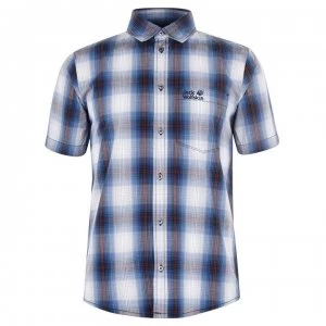 Image of Jack Wolfskin Wolfskin Hot Chilli T Shirt Mens - Night Blue