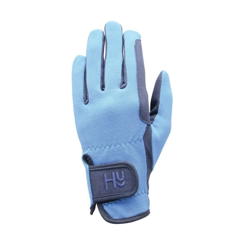 Image of Hy5 Mens Every Day Two Tone Riding Gloves in Mid Navy Size: XL Mid Navy Male XL
