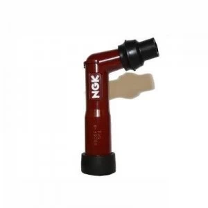 Image of NGK Resistor Spark Plug Cap XB05F red (8592)