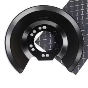 Image of RIDEX Brake Disc Back Plate FORD 1330S0255 1115020,1211912,1S712K317AD