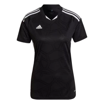 Image of adidas Condivo 22 Match Day Jersey Womens - Black