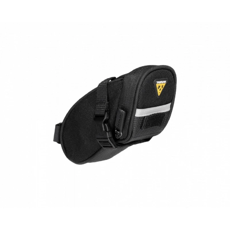 Image of Topeak Topeak Aero Wedge with Straps X Small - Black One Size