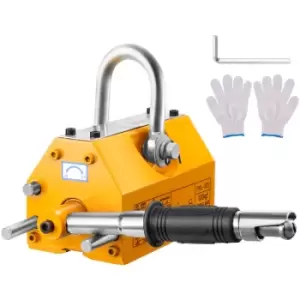 Image of Magnetic Lifter, 660 lbs/300 kg Pulling Capacity, 2.5 Safety Factor, Neodymium & Steel, Lifting Magnet with Release, Permanent Lift Magnets, Heavy