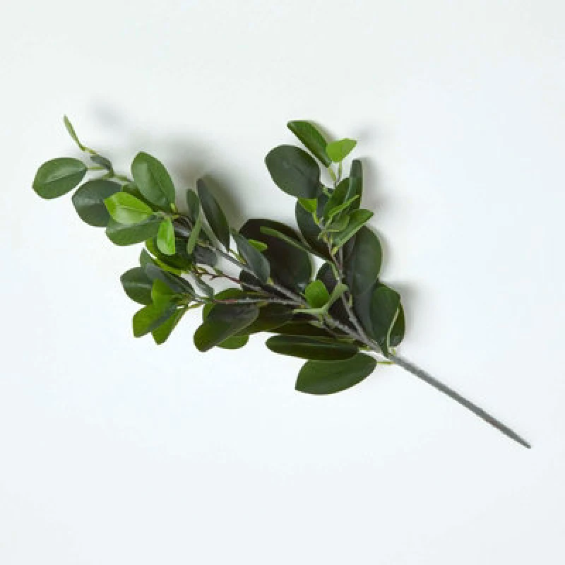 Image of Homescapes Rubber Leaf Foliage 58cm Green