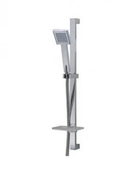 Image of Triton Callum Square Shower Kit - Chrome