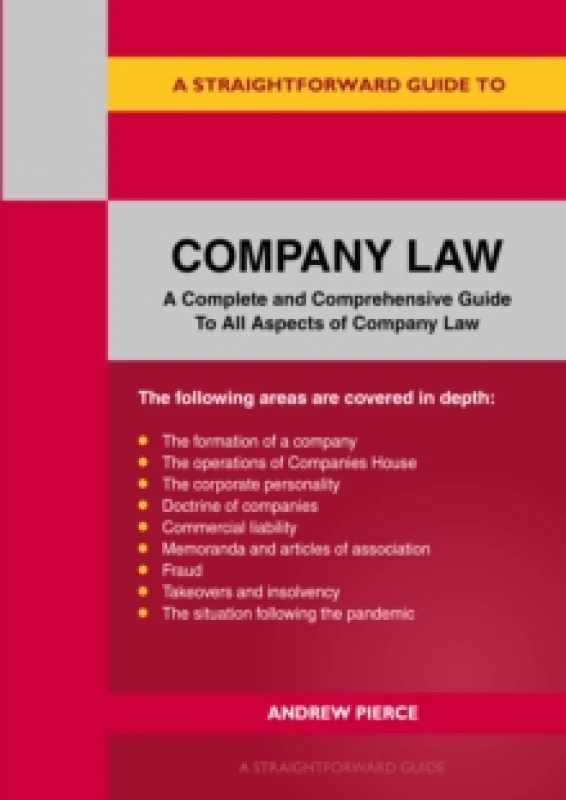 Image of A Straightforward Guide To Company Law Paperback / softback
