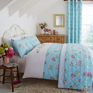 Image of Catherine Lansfield Embroidered Floral Bed Set - Single