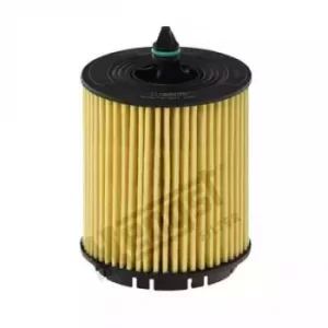 Image of Oil Filter Insert With Gasket Kit E630H02 D103 by Hella Hengst