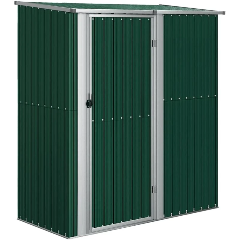Image of VIDAXL Garden Shed Green 180.5x97x209.5cm Galvanised Steel Vidaxl 8720286512722