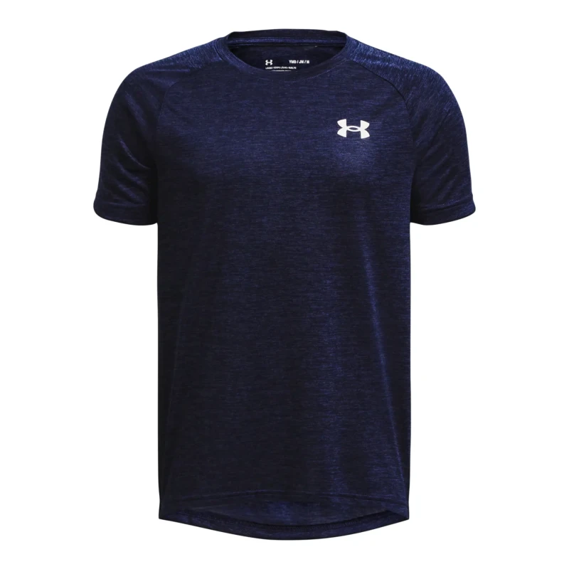 Image of Under Armour Armour UA Tech 2.0 Short Sleeve Boy's - Blue Blue 9 - 10 Years