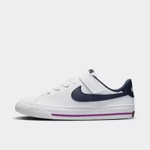 Image of Girls' Little Kids Nike Court Legacy Casual Shoes