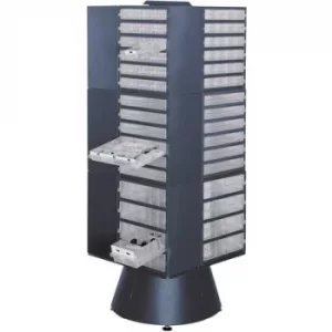 Image of raaco Serie 250 Drawer box tower spinner No. of compartments: 12