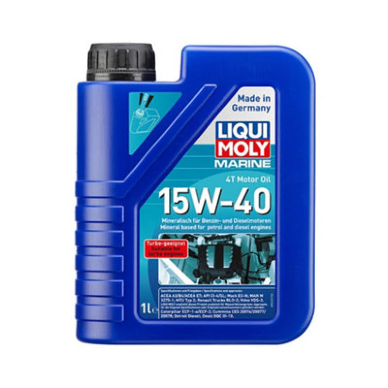 Image of LIQUI MOLY 25015 Engine oil Capacity: 1l, 15W-40, Mineral Oil Engine Oil (1862)