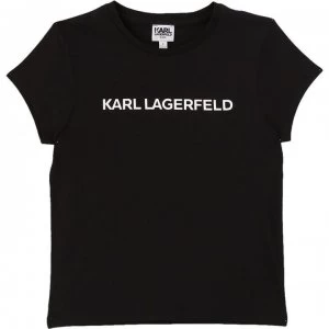 Image of Karl Lagerfeld TSHIRT - BLACK