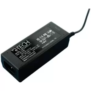 Image of R-TECH 857082 AC/DC Adapter 12vdc 3.5amp C14 Desktop
