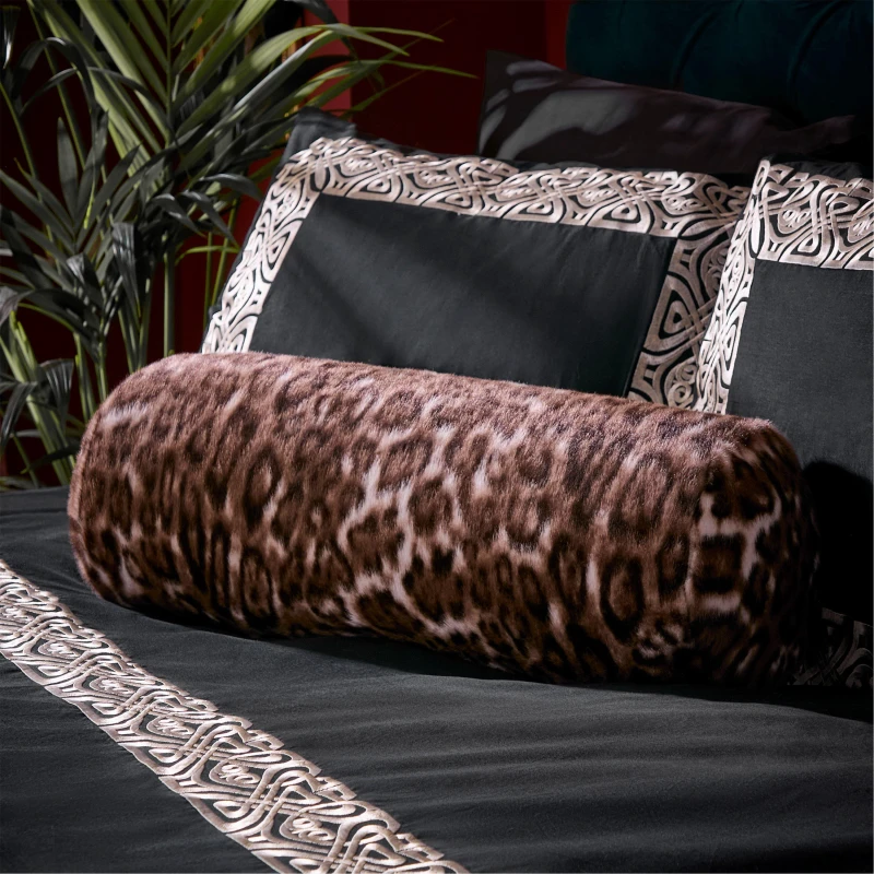 Image of Biba Biba Faux Fur Cushion Scatter Cushions One Size Multi 87788869000