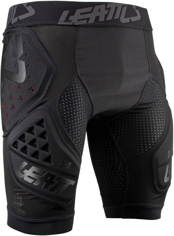 Image of Leatt Impact 3DF 3.0 Motocross Protector Shorts, black, Size S for Men