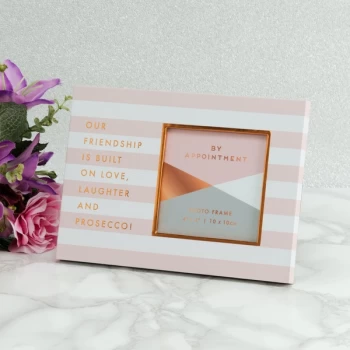 Image of 4" x 4" - By Appointment Photo Frame - Our Friendship