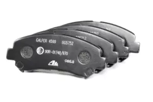 Image of ATE Brake pad set 13.0460-5752.2 Brake pads,Brake pad set, disc brake NISSAN,SUZUKI,Qashqai / Qashqai +2 I (J10, NJ10),Qashqai II (J11, J11_)
