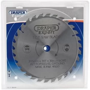 Image of Draper Expert TCT Saw Blade 315X30mmx30T