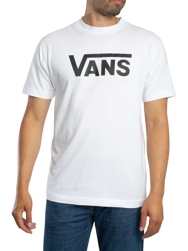 Image of Vans Classic T-Shirt Mens - White White M