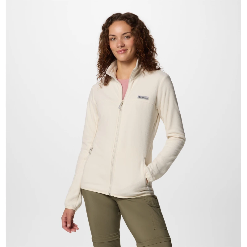 Image of Columbia Ali Peak Fleece Jacket Womens Chalk female 8 (XS)