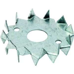 Image of Wickes Galvanised Double Side Connectors 50mm Pack 10