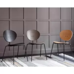 Image of Crossland Grove Sidcup Dining Chairs Natural 52 X 53 X 80Cm (Set Of 4)