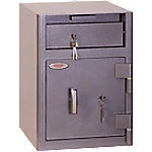 Image of Phoenix Deposit Safe SS0996K Grey 340 x 380 x 480 mm