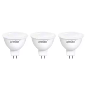 Image of 6W LED Bulb MR16 Daylight 6500K pack of 3