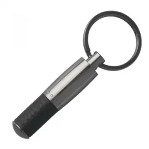 Image of Hugo Boss Pens Base metal Pure Leather Black Keyring